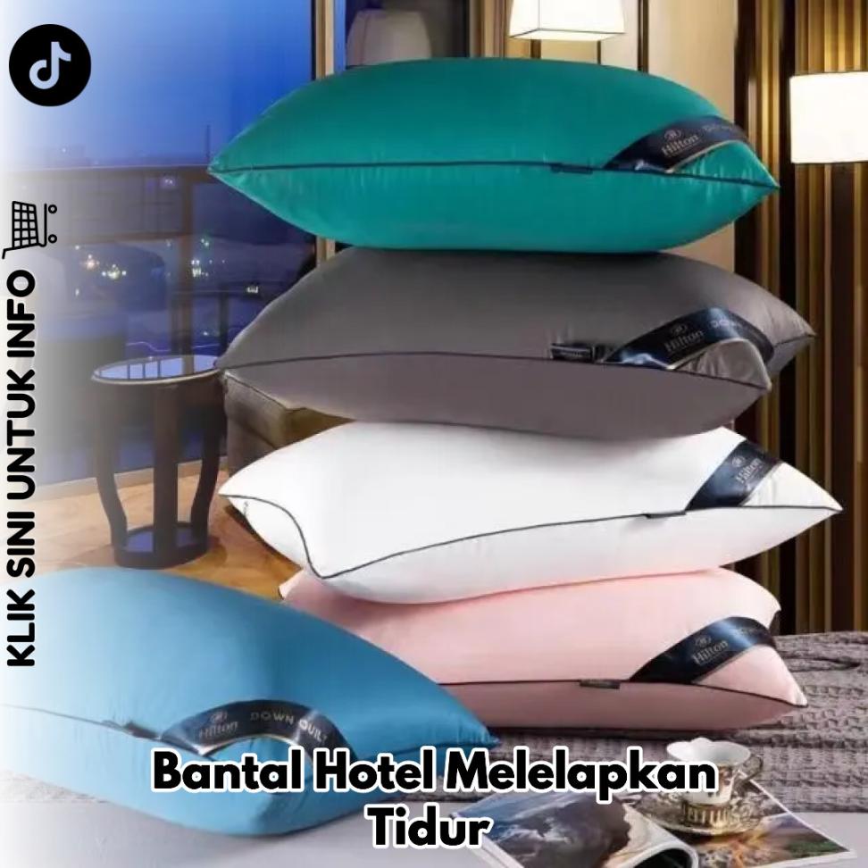 Bantal Hotel Melelapkan Tidur