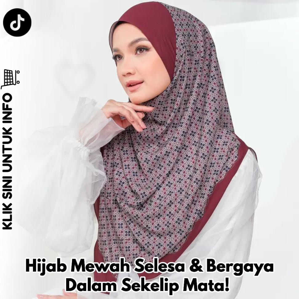 Hijab Segera Mewah dengan Bubble Chiffon