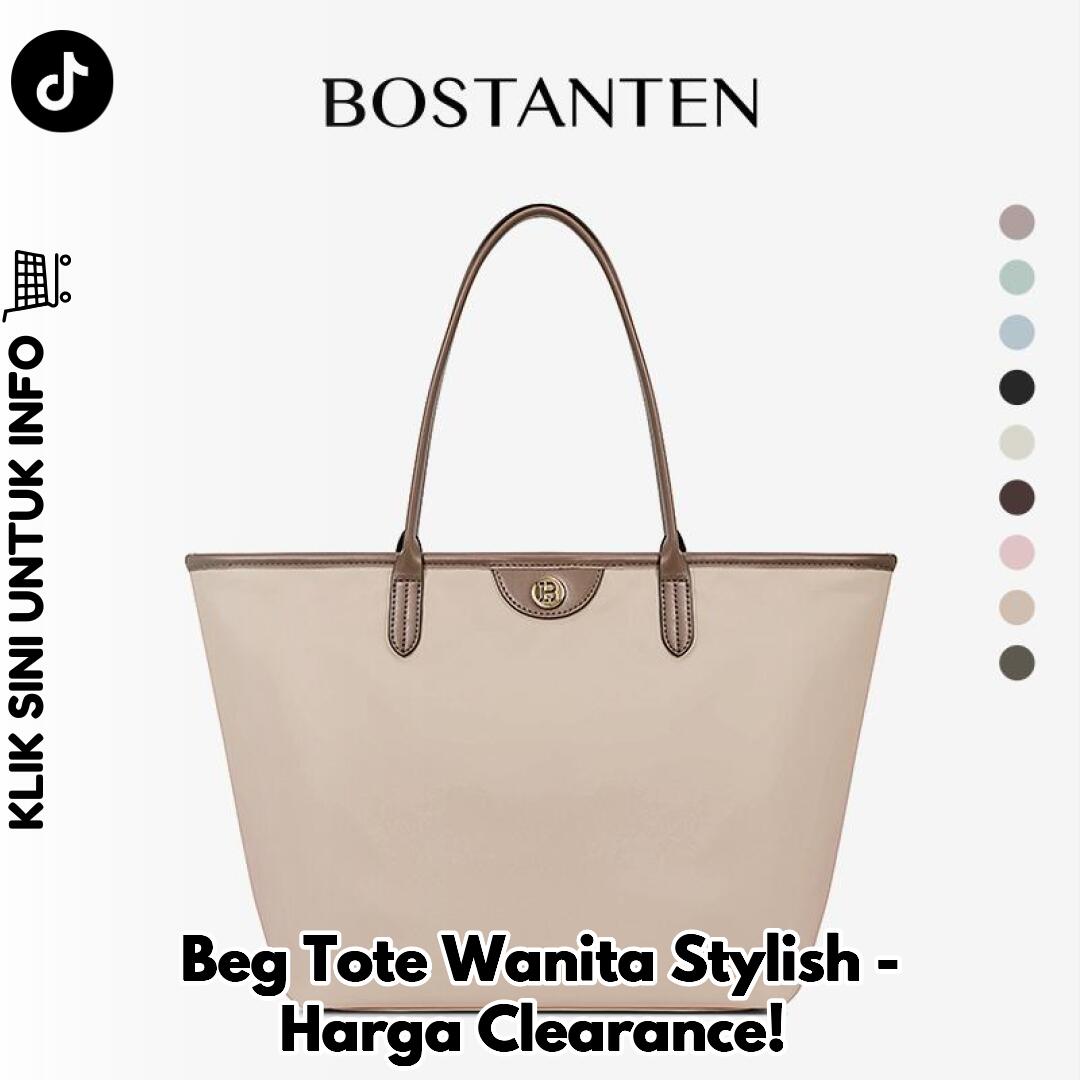 Beg Tote Wanita Stylish - Harga Clearance!