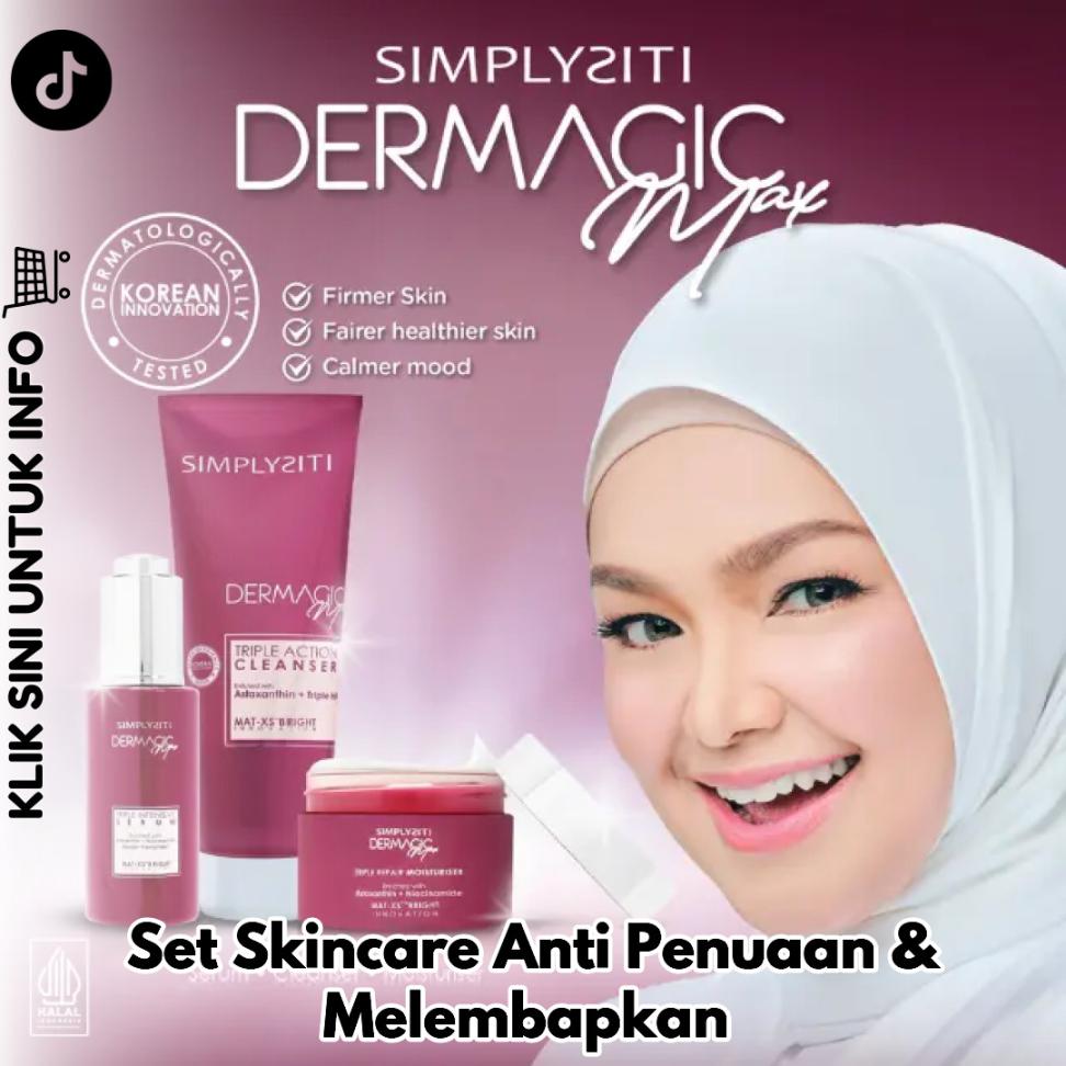 Set Skincare Anti Penuaan & Melembapkan