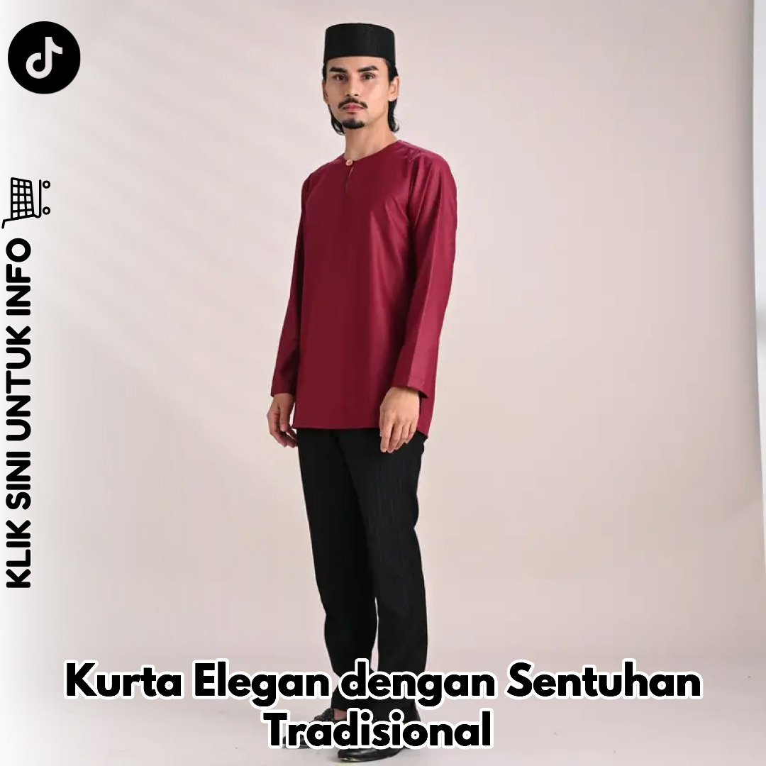 Kurta Elegan dengan Sentuhan Tradisional
