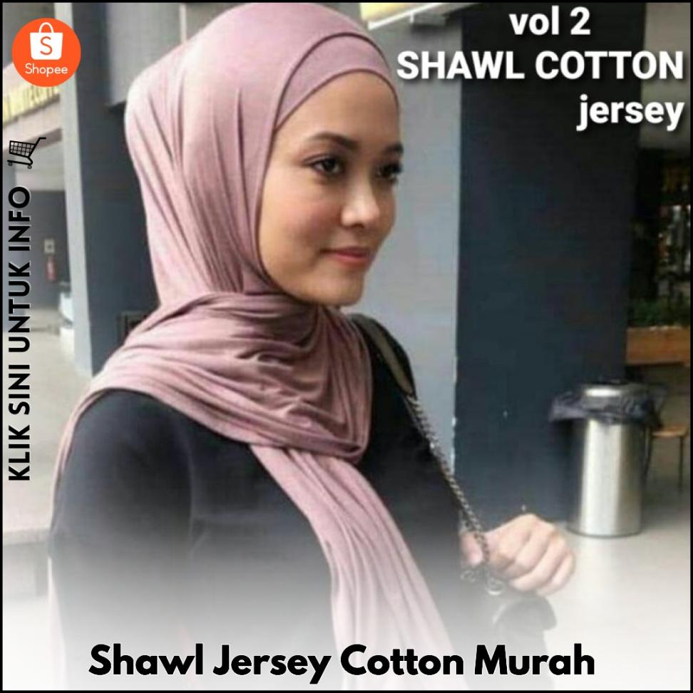 Shawl Jersey Cotton Murah