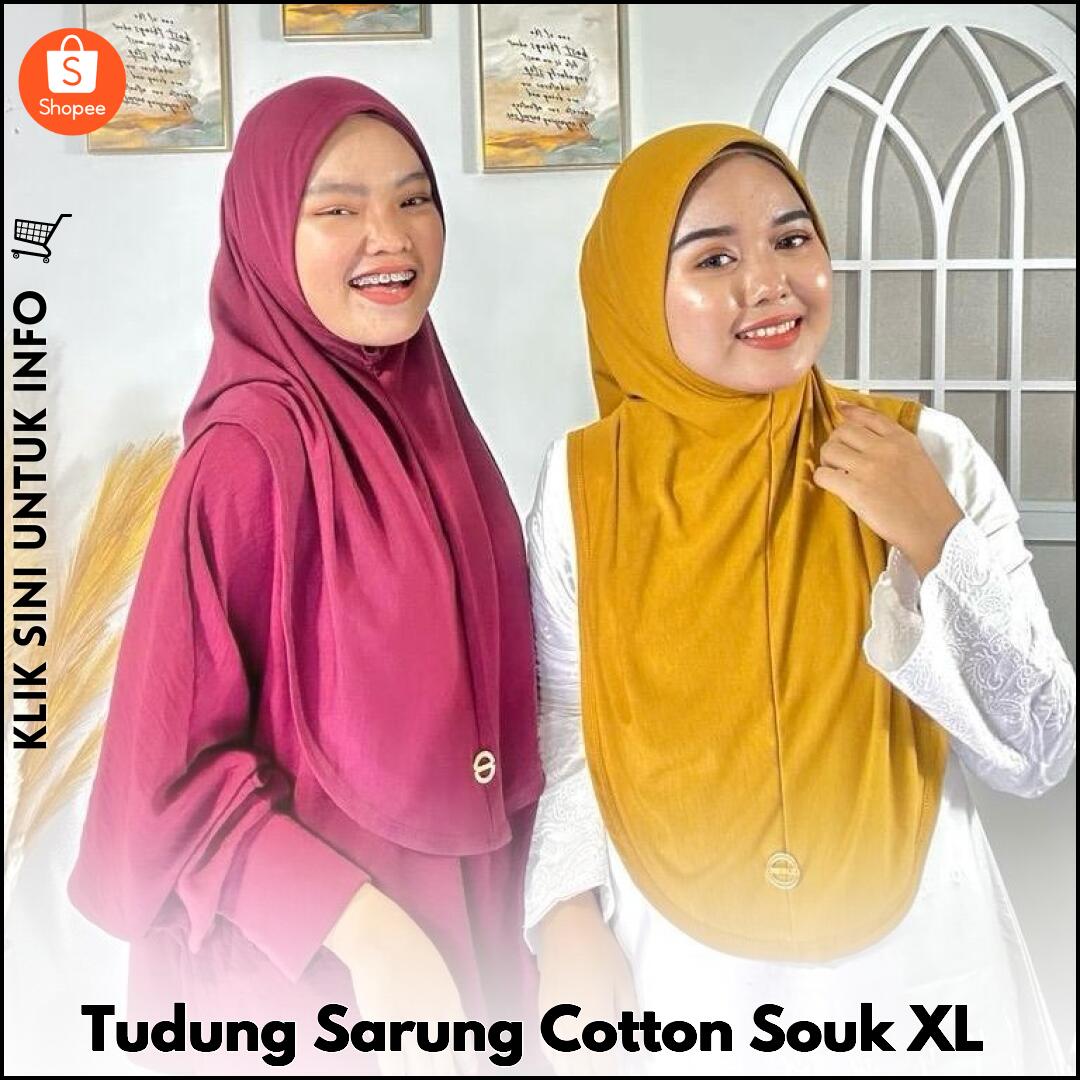 Tudung Sarung Cotton Souk XL