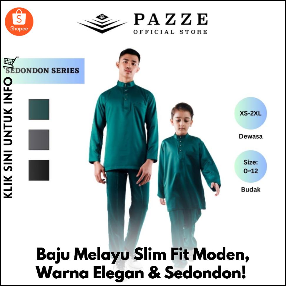 Baju Melayu Slim Fit Moden, Warna Elegan & Sedondon!