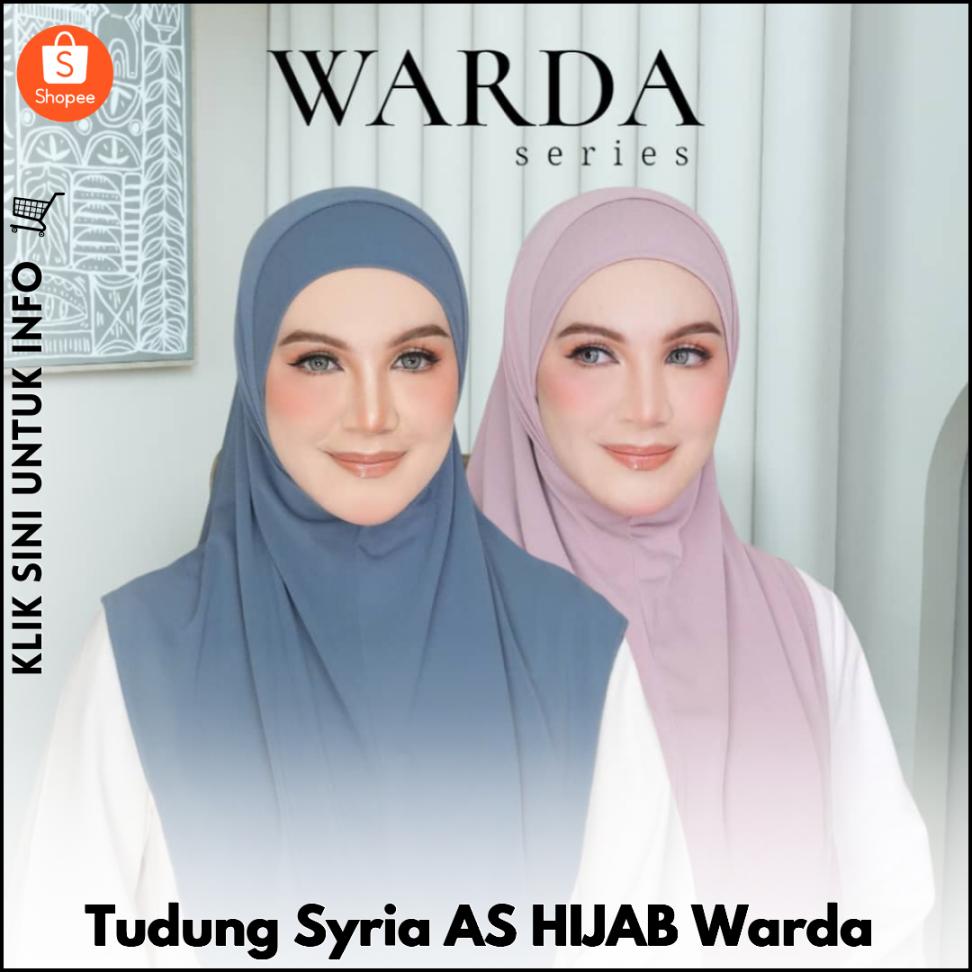 Tudung Syria AS HIJAB Warda