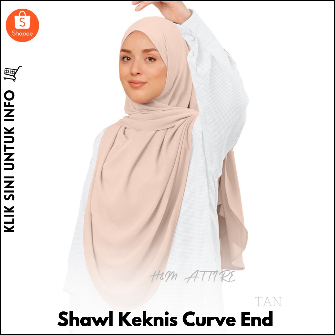 Shawl Keknis Curve End