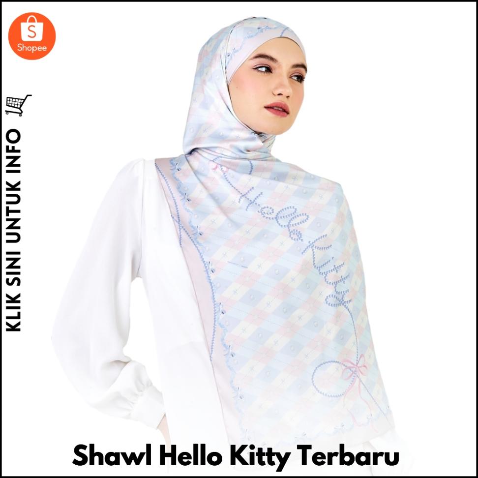 Shawl Hello Kitty Terbaru