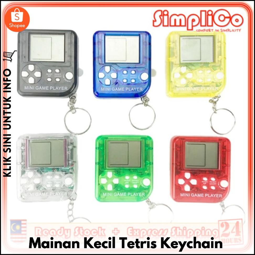 Mainan Kecil Tetris Keychain