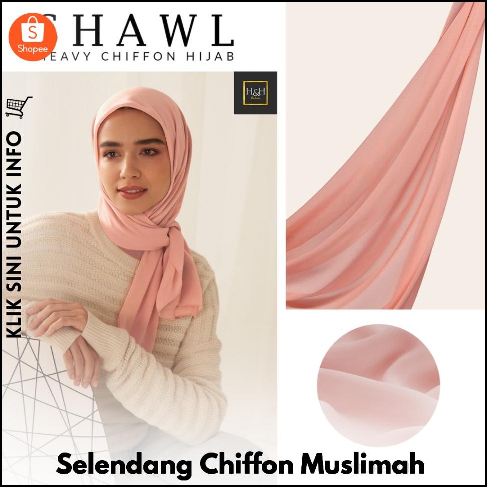 Selendang Chiffon Muslimah