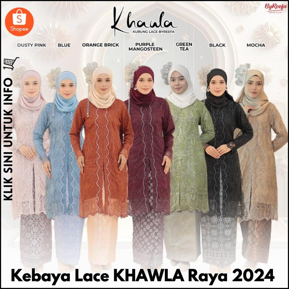 Kebaya Lace KHAWLA Raya 2024