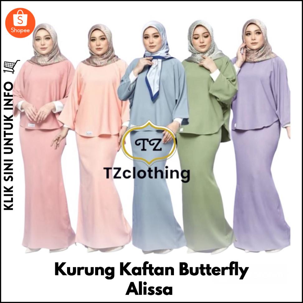 Kurung Kaftan Butterfly Alissa