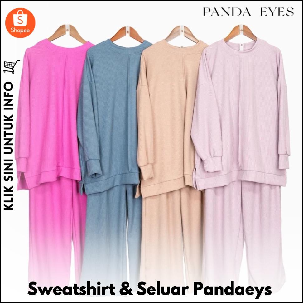 Sweatshirt & Seluar Pandaeys