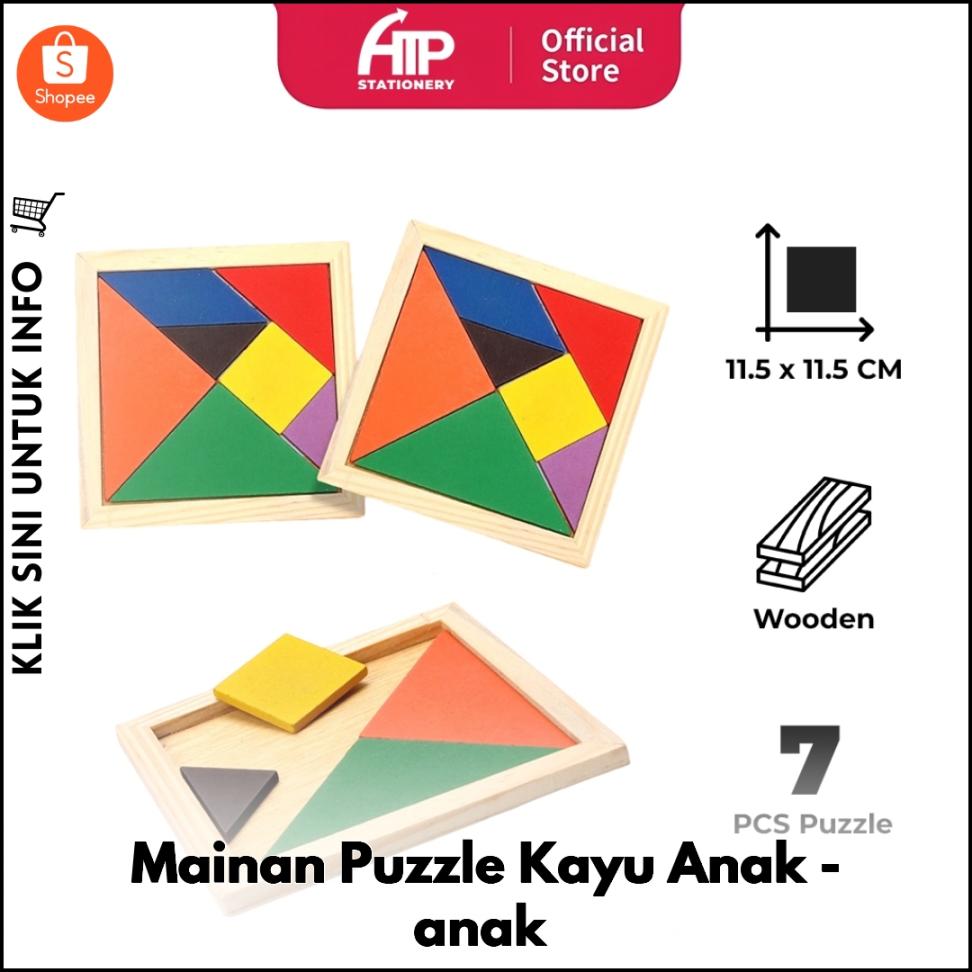 Mainan Puzzle Kayu Anak-anak