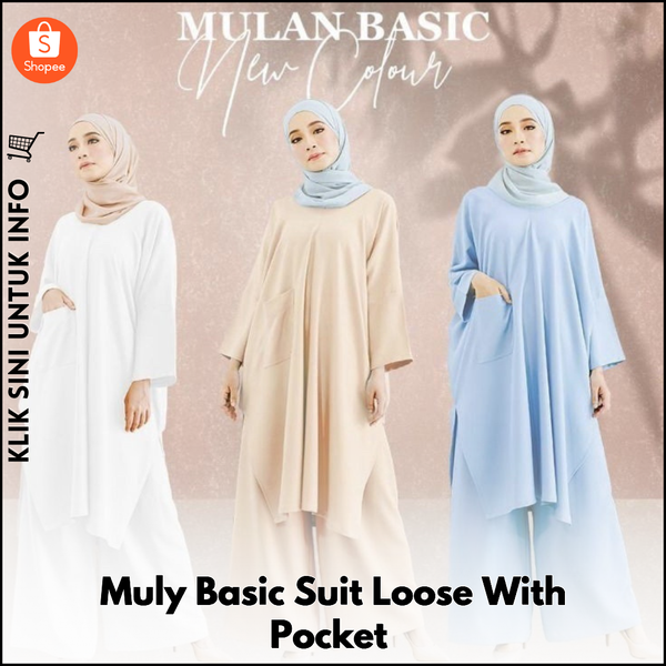 Muly Basic Suit Loose With Pocket