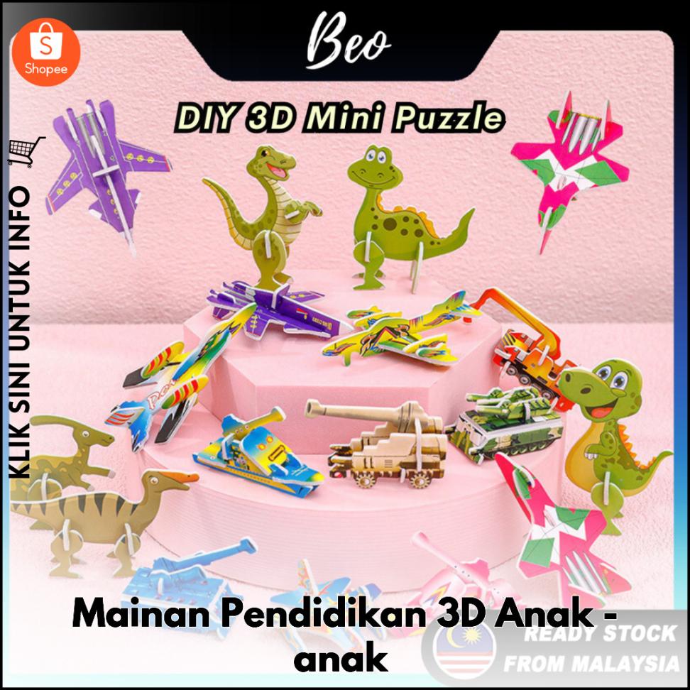 Mainan Pendidikan 3D Anak-anak