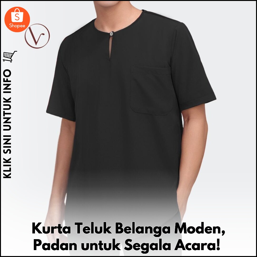 Kurta Teluk Belanga Moden, Padan untuk Segala Acara!