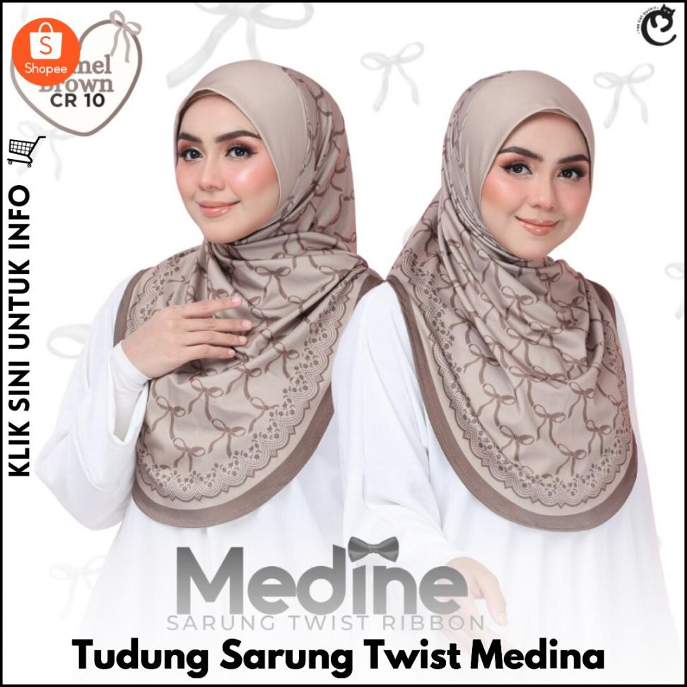 Tudung Sarung Twist Medina