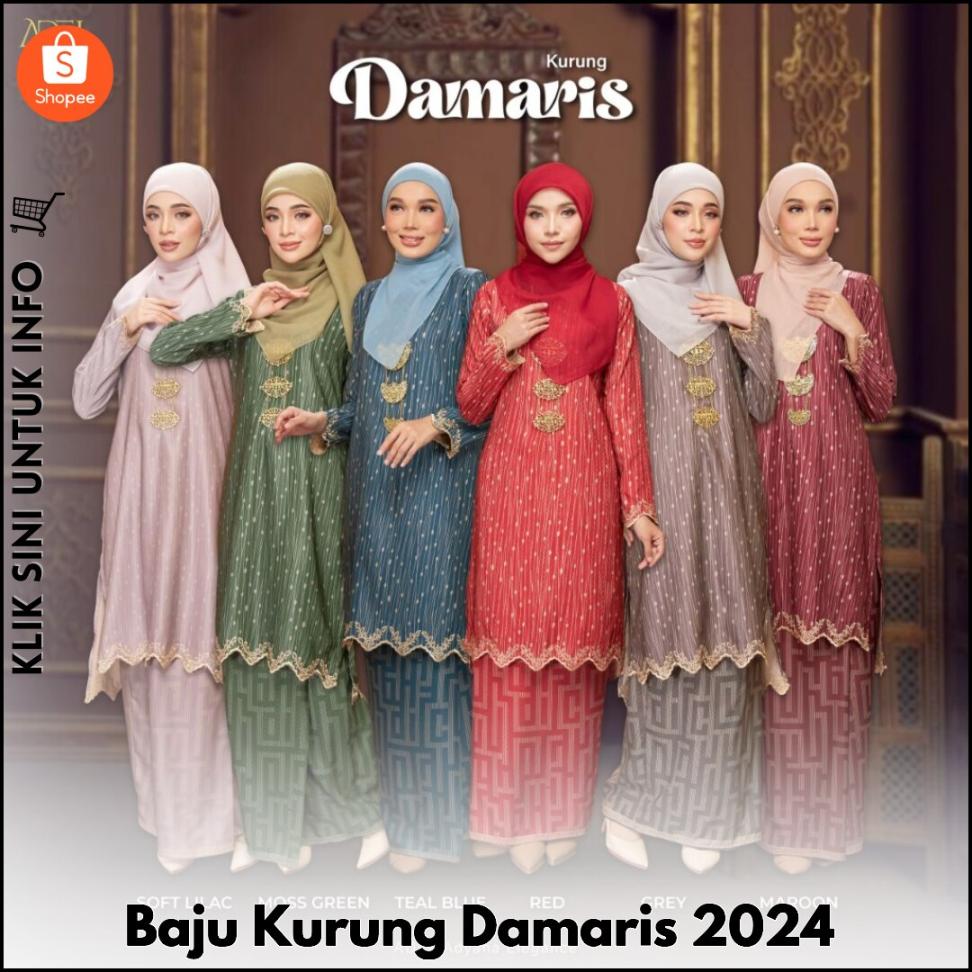 Baju Kurung Damaris 2024