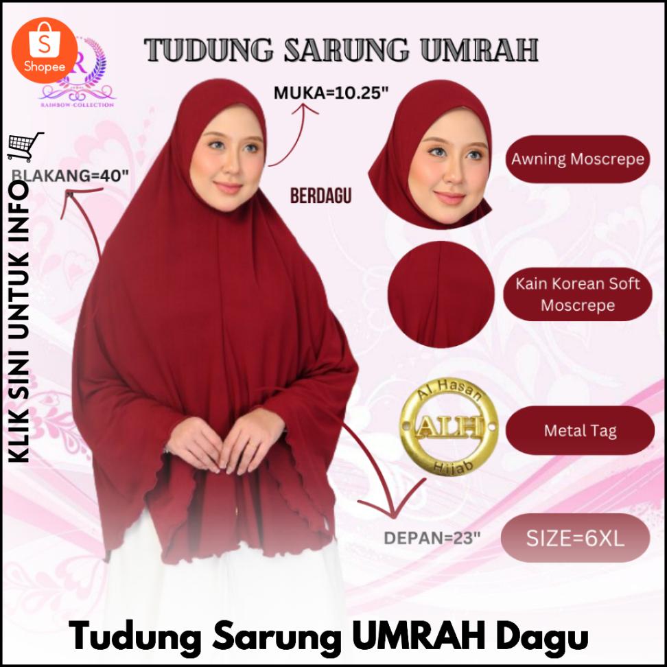 Tudung Sarung UMRAH Dagu