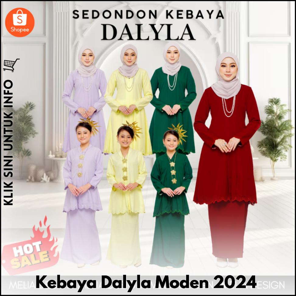 Kebaya Dalyla Moden 2024