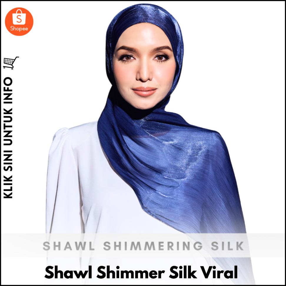 Shawl Shimmer Silk Viral