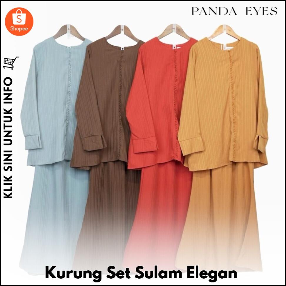 Kurung Set Sulam Elegan