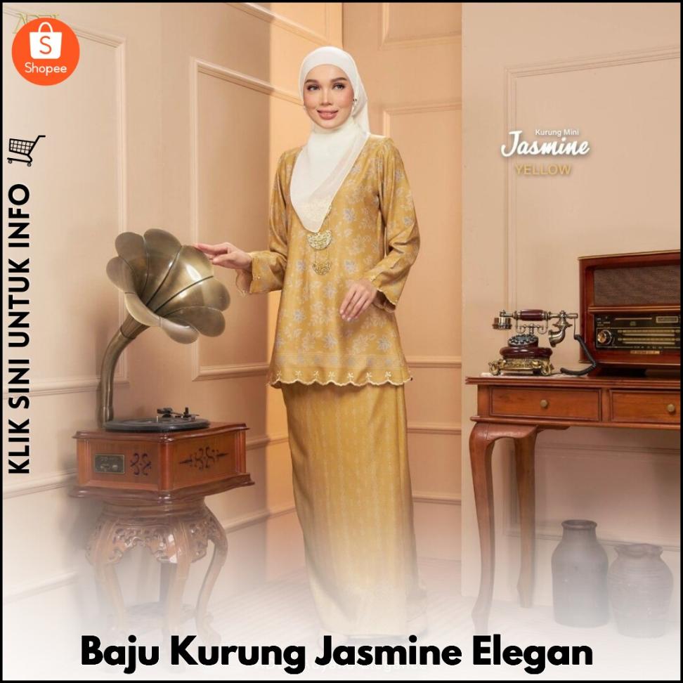 Baju Kurung Jasmine Elegan