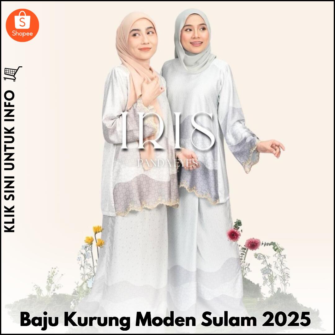 Baju Kurung Moden Sulam 2025