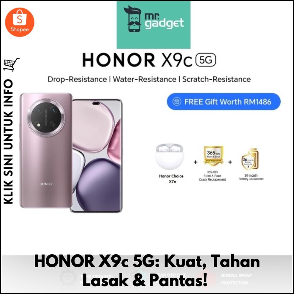 HONOR X9c 5G: Kuat, Tahan Lasak & Pantas!