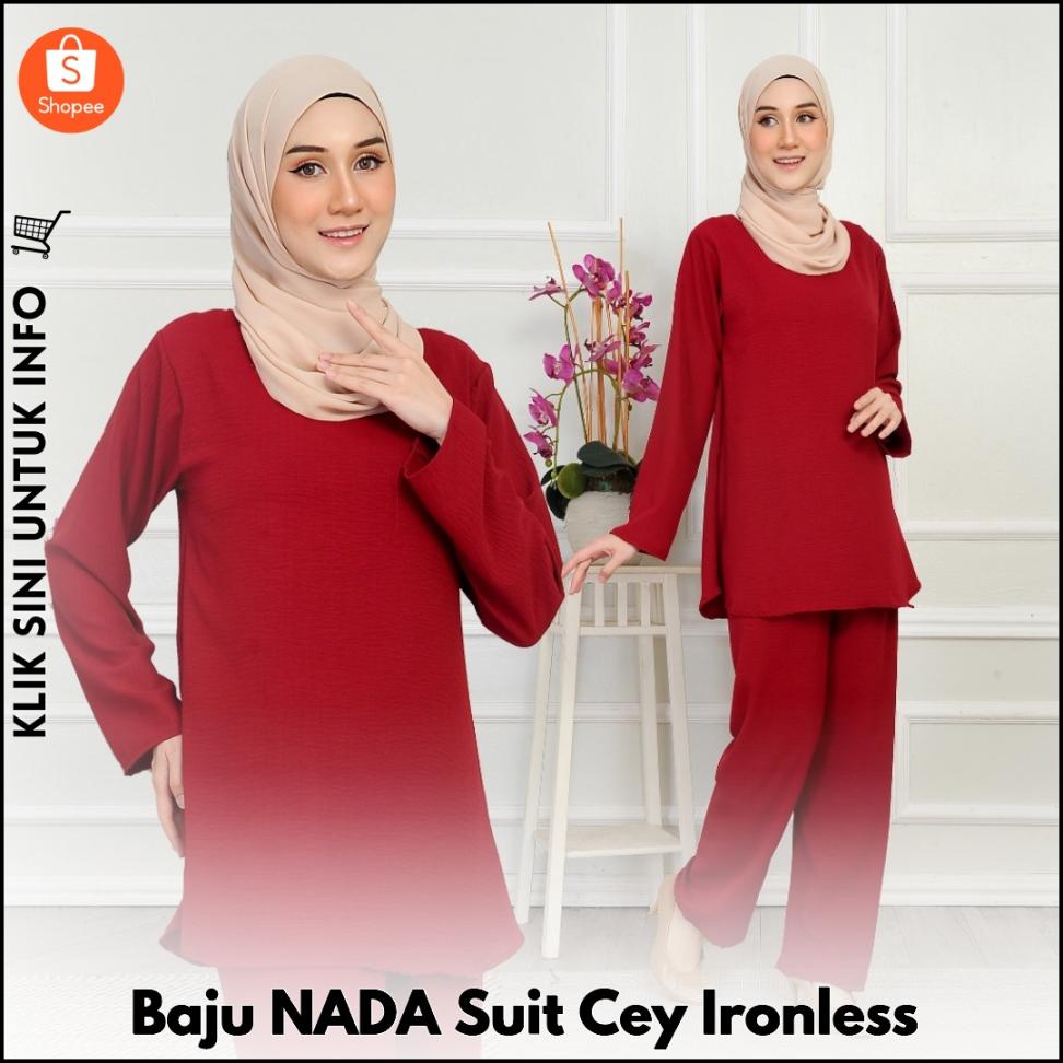 Baju NADA Suit Cey Ironless