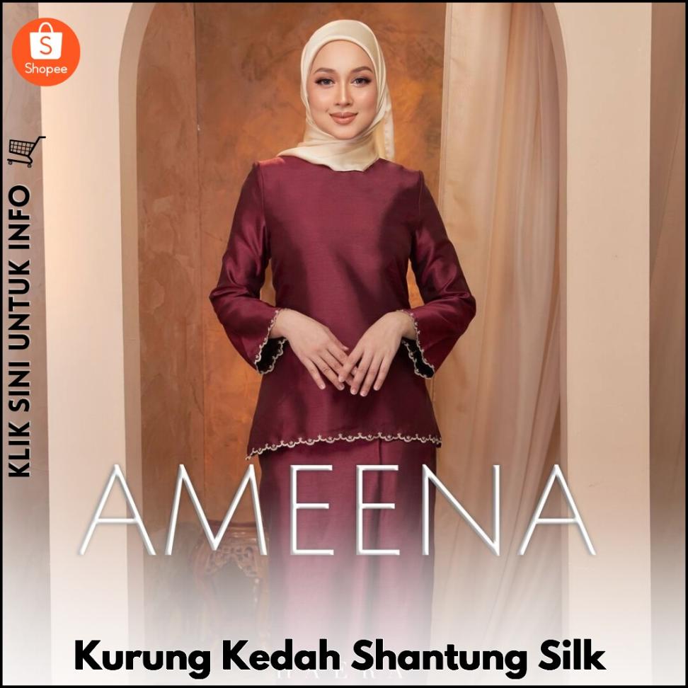 Kurung Kedah Shantung Silk