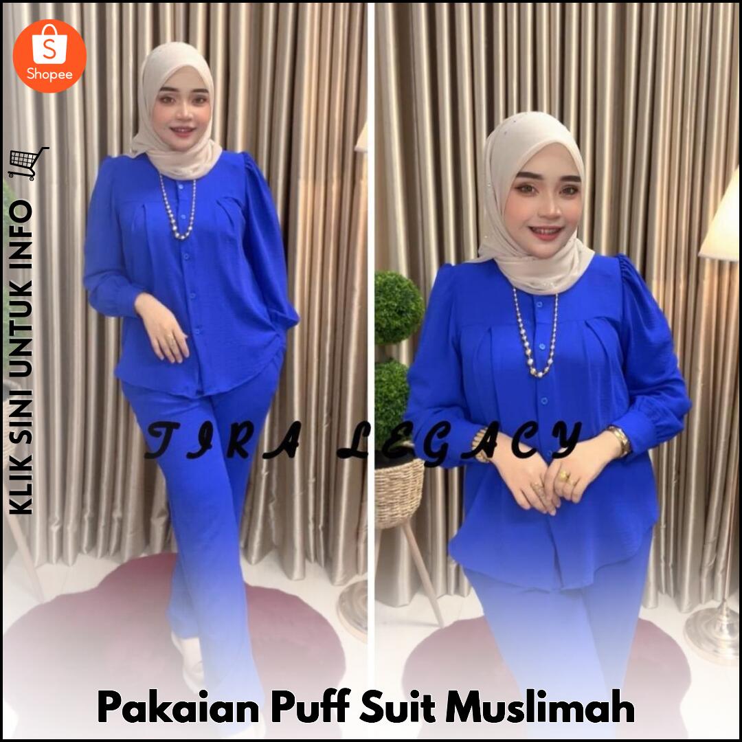 Pakaian Puff Suit Muslimah