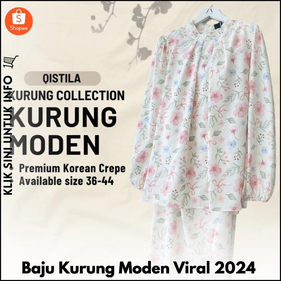 Baju Kurung Moden Viral 2024