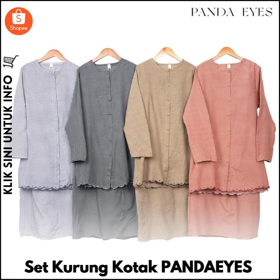 Set Kurung Kotak PANDAEYES