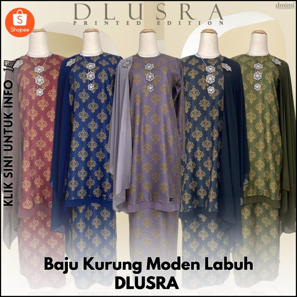 Baju Kurung Moden Labuh DLUSRA