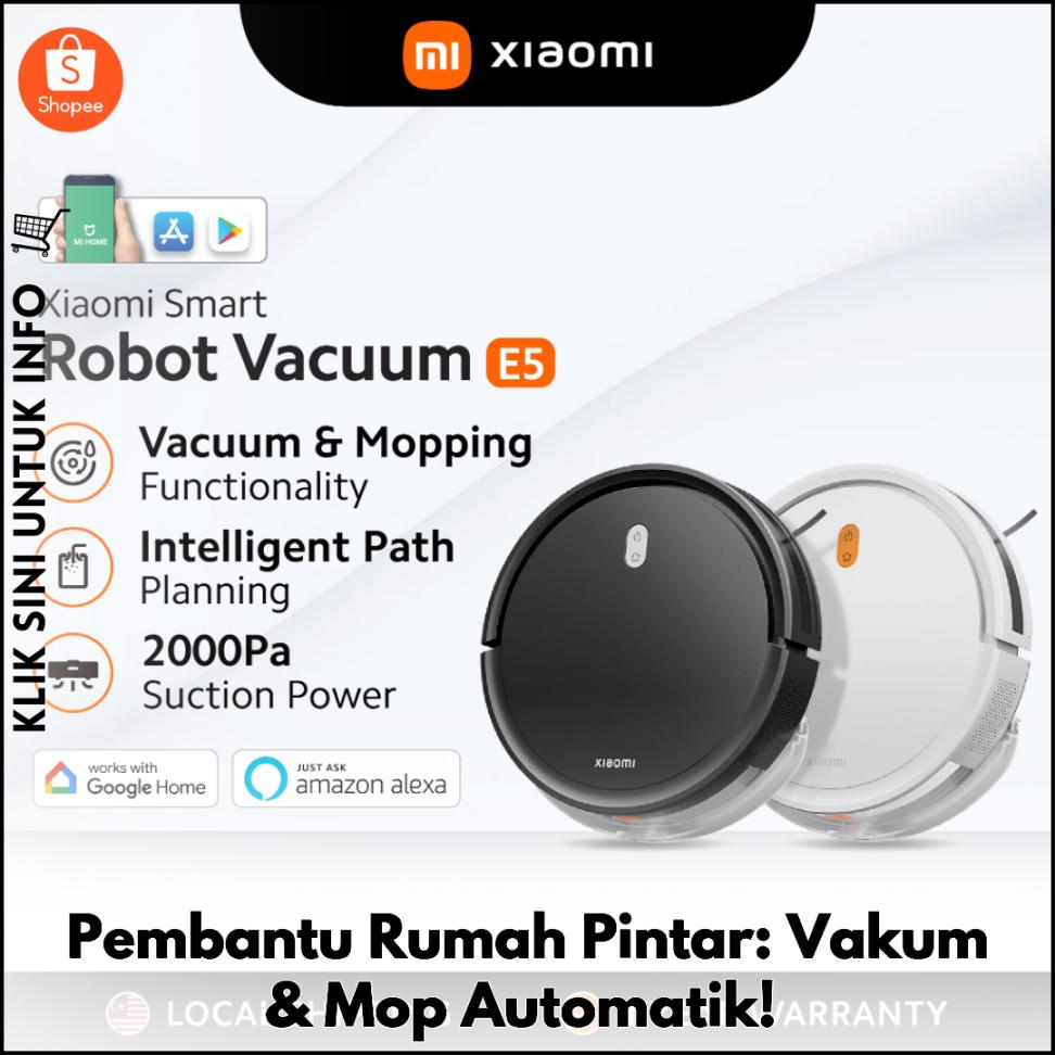 Pembantu Rumah Pintar: Vakum & Mop Automatik!