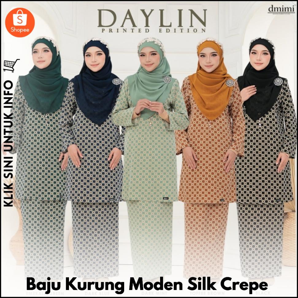 Baju Kurung Moden Silk Crepe