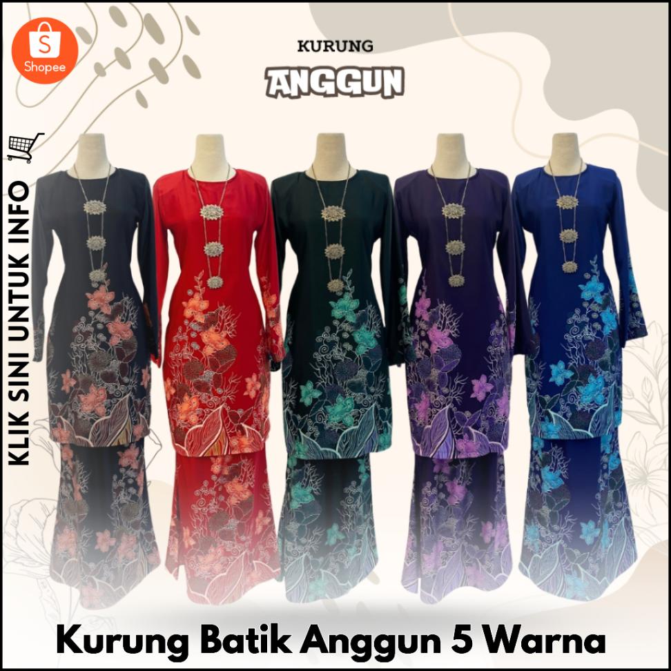 Kurung Batik Anggun 5 Warna