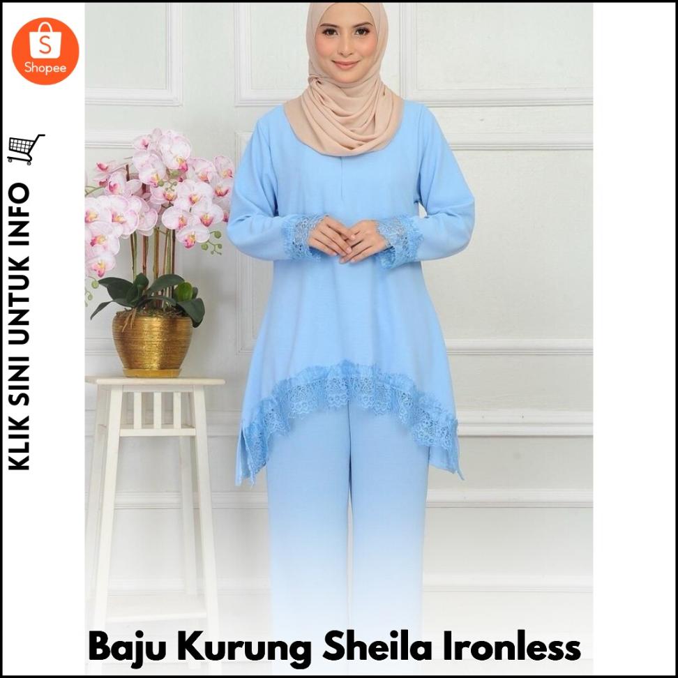 Baju Kurung Sheila Ironless