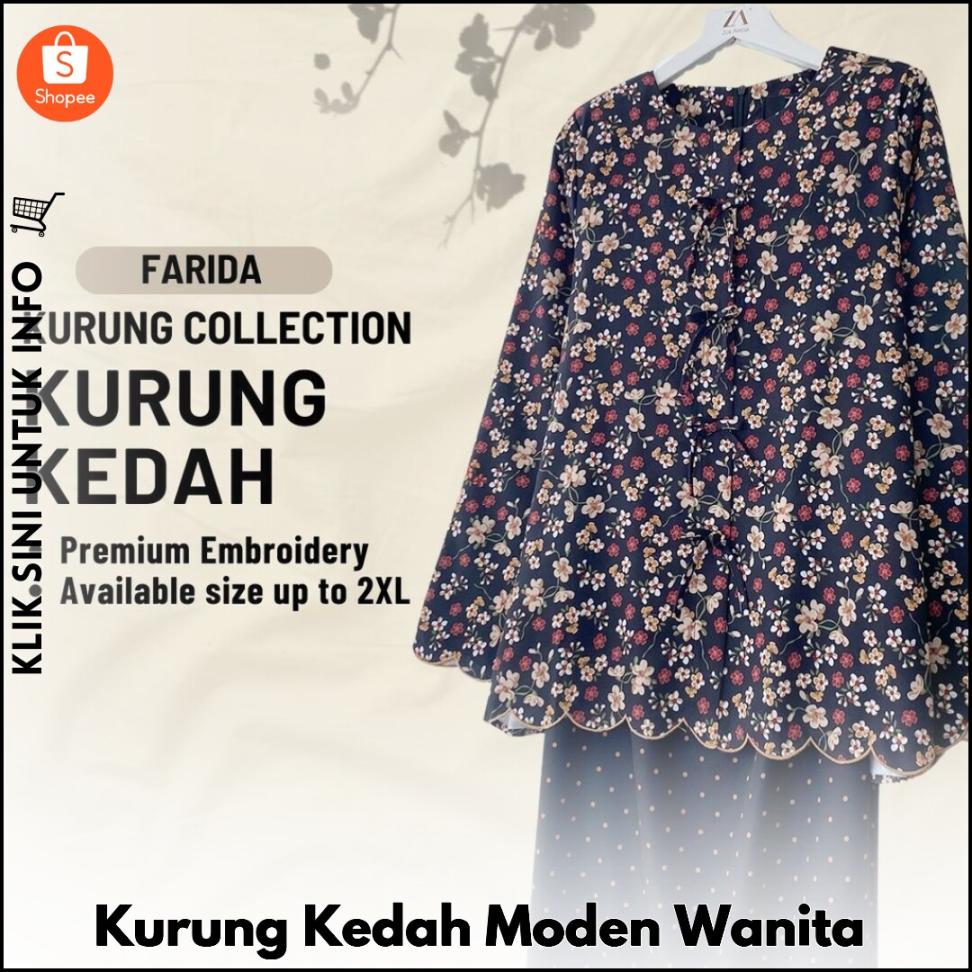 Kurung Kedah Moden Wanita