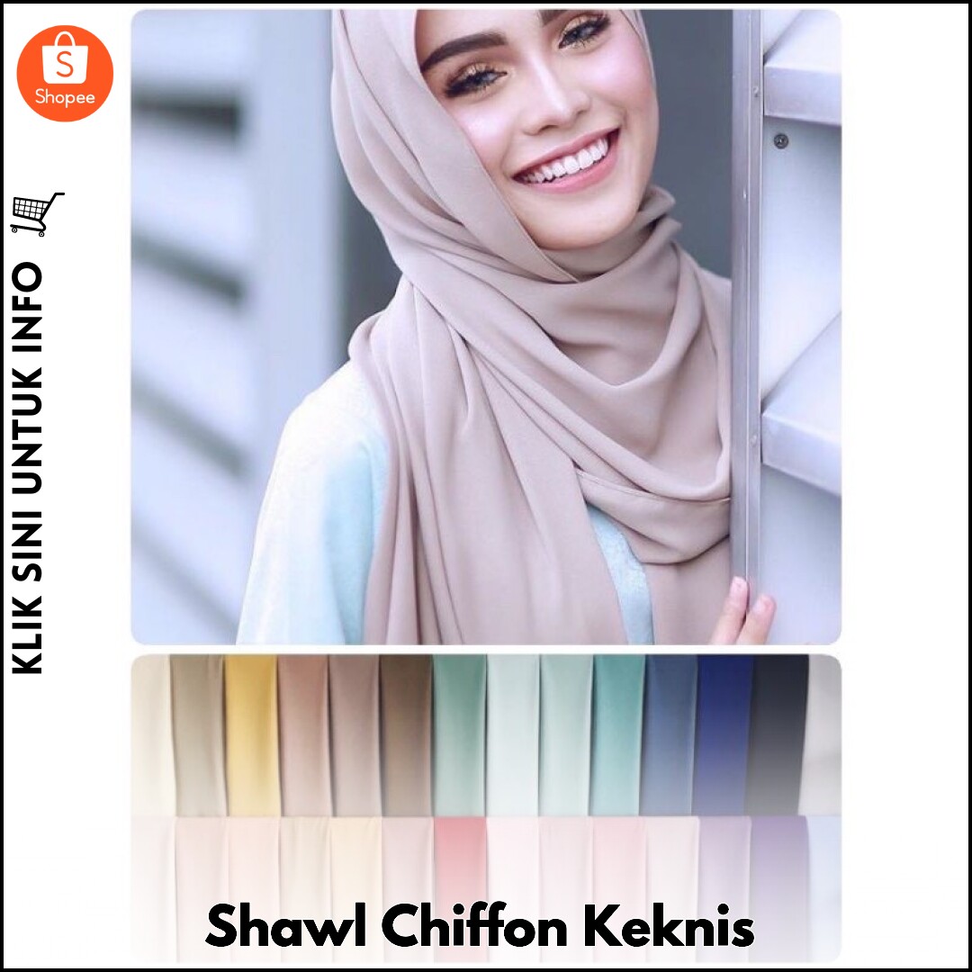 Shawl Chiffon Keknis