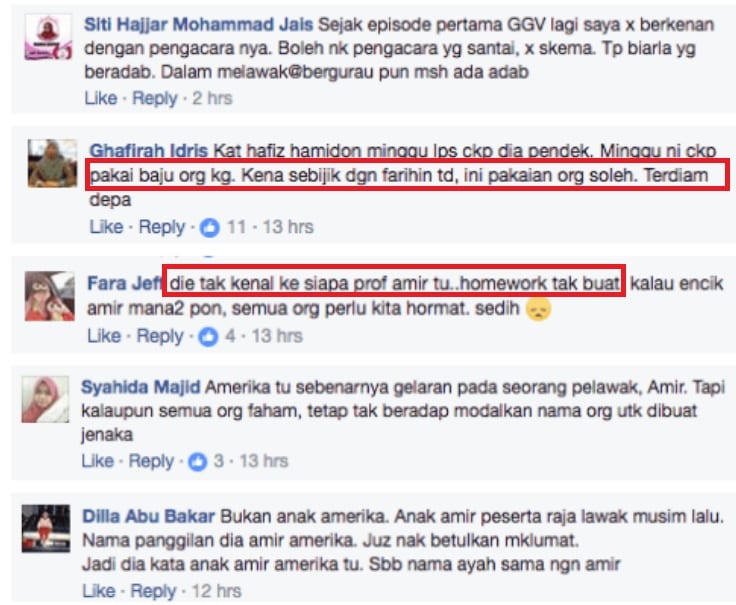 Buat Lawak Main Nama Orang,Pengacara GegarVaganza,Fikry Dikecam Netizen