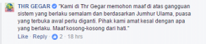 Radio THR Gegar Mohon Maaf Putarkan Azan Maghrib 5 Minit Awal, Minta Rakyat Kelantan Ganti Puasa