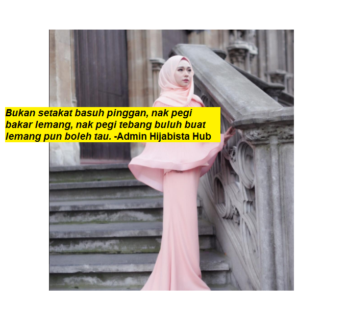 Hijabista Hub Bidas Baju Keluarannya Boleh Digunakan Basuh 