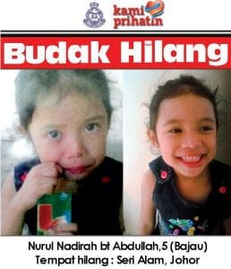 Kronologi Kes Kanak Kanak Hilang Sejak 1996 Kisah Dunia