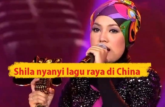Shila Hamzah Nyanyi Lagu Raya di China,Peminat Cina Tetap Kagum Habis Walaupun Melopong Tidak Faham Lirik 7