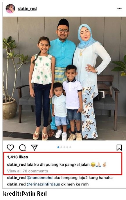 Adira Luah Rasa Sedih Di  Instagram,Komen Datin Red Pula Yang Jadi Bualan dan Perhatian Netizen