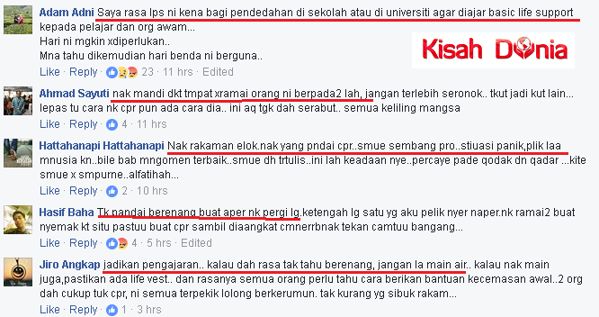 Mandi-manda Dengan Kawan Bertukar Kepada Tragedi Lemas,Netizen Pula Marah Sebab Bagi Bantuan Kecemasan Cara Salah