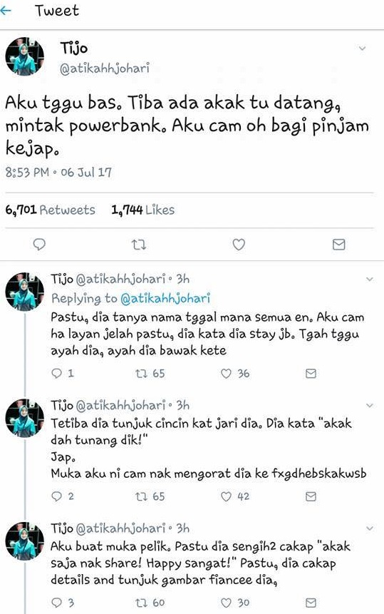 Sedih! Ditegur Seorang Wanita Untuk Pinjam Powerbank Ketika Tunggu Bas, Apa Yang Berlaku Buat Gadis Ini Rasa Sebak!