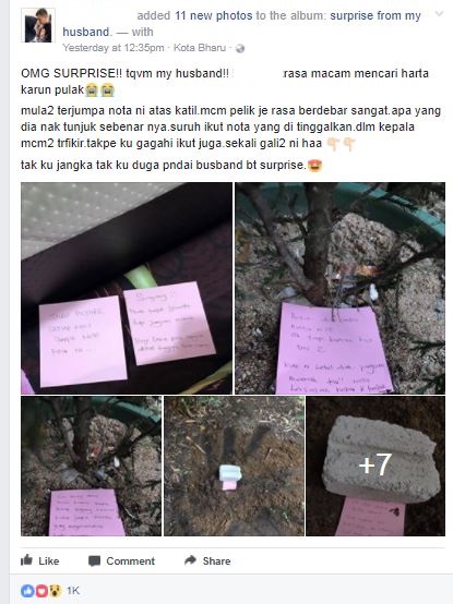 ‘Suprise iPhone Dalam Tanah’ & ‘Letak RM3K Dalam Dompet Suami’ Wanita Yang Sama?, Netizen Kecam Wanita Ini Kerana Menunjuk-Nunjuk Dan Buat Marketing Free?